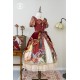 Miss Point Kaleidoscope Velvet Overskirt(Reservation/Full Payment Without Shipping)